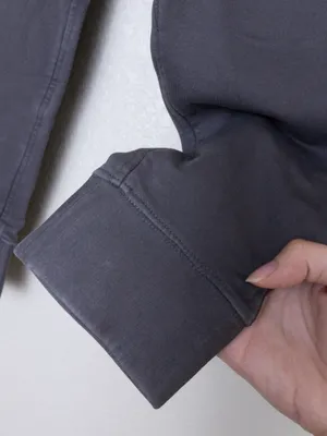 Lululemon Ready to Fleece Jogger 6 Graphite Grey Pima Cotton Stretch Legging thumbnail 7