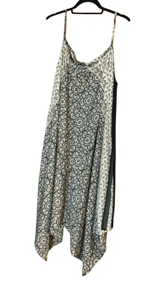 Speed Control NY Boho Mandala Sharkbite Hem Midi Dress – Plus Size 2X by thumbnail 1