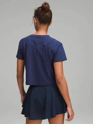 NWT Lululemon Lightweight Tennis Crewneck T-Shirt size 12 club blue thumbnail 3