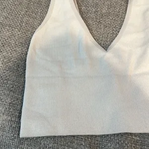 MOVING SALE White ribbed vneck ribbed tank thumbnail 5