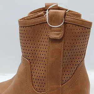 Dolce Vita Kirby Ankle Boot Women 6.5 Tan Western Shoes Cowboy Cowgirl Pointed thumbnail 3