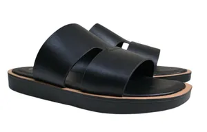 Qupid Womens 10 Slip On Black Sandal Slide NWOB thumbnail 1