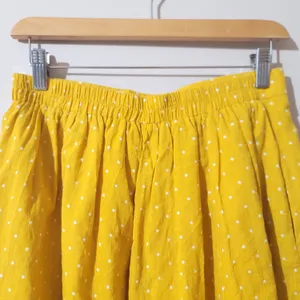 Tulip B Polka Dot Mini Skater Skirt Cotton Sz L Whimsigoth Grandmacore Minimal thumbnail 6