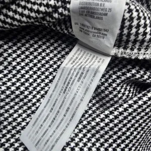 Abercrombie & Fitch -955 Houndstooth Oversized Shirt Jacket Shacket M‎ thumbnail 6