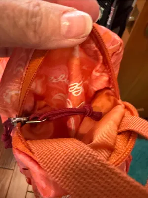 🎒🎒🎒BOGOHO🎒🎒🎒Eddie Bauer Coral Pink Marble Stowaway Backpack thumbnail 5