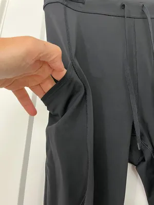 NWT Lululemon Fast and Free HR Tight 25" Drawcord Size 8 Black thumbnail 9