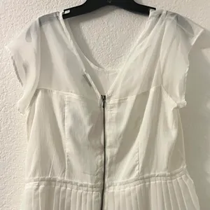 White Short Sleeve Blouse thumbnail 3