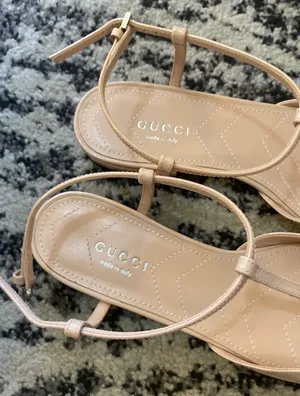 Double G patent-finish T-Strap ballerinas Ballet Flat Size 35.5 thumbnail 4
