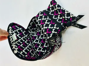 Vera Bradley Quilted Travel Cosmetic/Jewelry Bag in Canterberry Magenta Pattern thumbnail 2