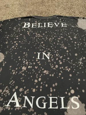 The Crow Believe In Angels Black Bleach Tee 2XL thumbnail 7