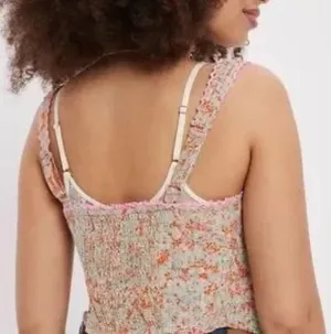 American Eagle Tie Front Tank Top Small thumbnail 6
