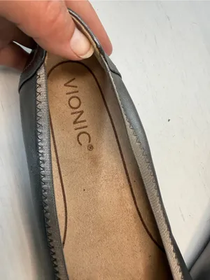 Vionic Spark Caroll Classic Ballet Flat Metallic Women’s Shoes Size 7 thumbnail 11