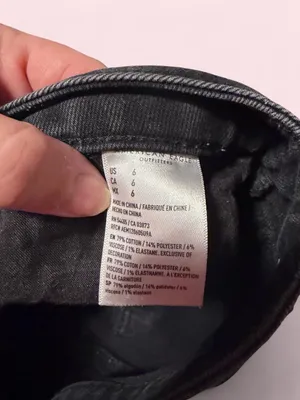 American Eagle Outfitters Black High-Waist Mom Distressed Denim Shorts thumbnail 3