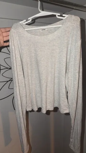 Small Garage Top Long Sleeve Crop thumbnail 1
