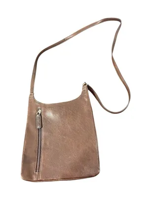 Fossil Soft Genuine Leather Purse Brown Everyday Crossbody Shoulder Bag thumbnail 4