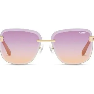 Quay Australia x Saweetie No Cap Gradient Purple and Pink Sunglasses thumbnail 2