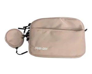 Hello Clio Original Belt Bag Crossbody E Reader Kindle Purse Beige NEW with Tags thumbnail 1