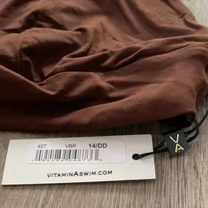 Vitamin A Brown Bikini Top Size 14 DD thumbnail 6