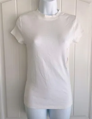Stars Above x A New Day Floral Print Women's Pants & Ribbed White Shirt XS NWT thumbnail 11