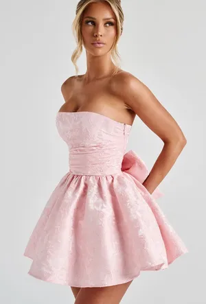 Babyboo New SALOME MINI DRESS - BLUSH large thumbnail 1