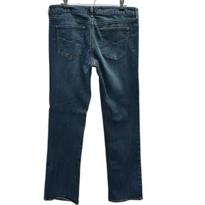 Eddie Bauer Straight Leg Stretch Denim Mid Rise Womens 10 or 30 Waist Blue Jeans thumbnail 2