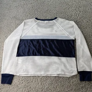 Tommy Hilfiger NFL Tennessee Titans Mesh Long Sleeve Jersey Top White Blue Large thumbnail 6