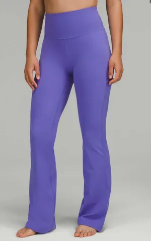 Lululemon Groove Super-High-Rise Flared Pant Nulu Charged Indigo thumbnail 1