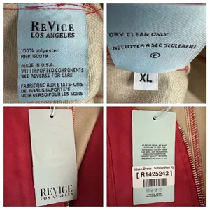 Revice Denim Los Angeles Vixen Dress Simply Red Size XL thumbnail 6