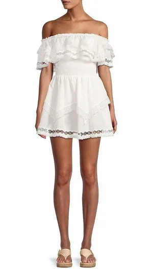 Peixoto Wyatt Lace-Trim Dress thumbnail 3
