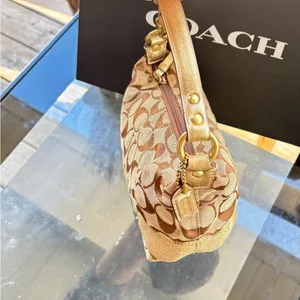 Coach Brown and Tan Women's Vintage Bag thumbnail 8