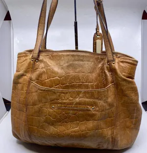B. Makowsky Aligator Print Large Sholder Bag thumbnail 5