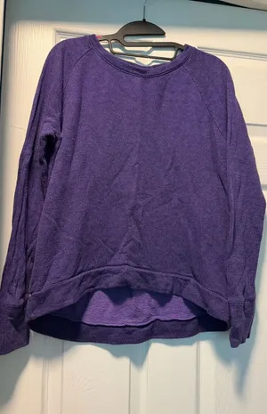 Under Armour Purple Crewneck Sweatshirt Small thumbnail 1