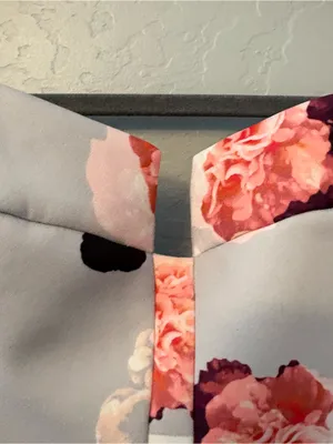 Keepsake the label divide floral flower bloom strapless tulip dress size XS thumbnail 5