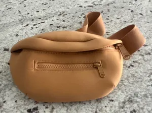 Dagne Dover Ace Neoprene Fanny Pack Belt bag Camel thumbnail 1