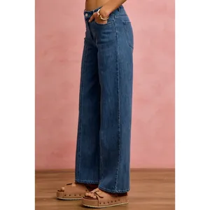 SO ME Seam‎ Detail Mid Rise Stretch Denim Jeans - Medium thumbnail 3