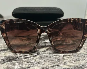 Leopard Print Sunglasses Brown thumbnail 1