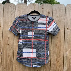 Art Class Retro‎ abstract short sleeve shirt medium square museum unique timeless summer thumbnail 2