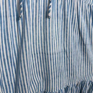 Emerson Fry India Collection Women‎ Isla Dress M/L Blue Stripe Organic Cotton thumbnail 15