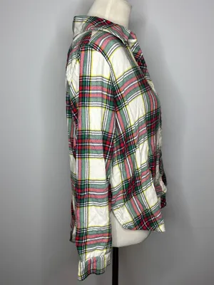 Aerie - Plaid Christmas Pajama Top thumbnail 4