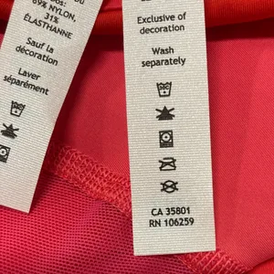 lululemon Tennis Skirt Size 2 Red Pink Asymmetrical Layered High Rise Skirt NWT thumbnail 10