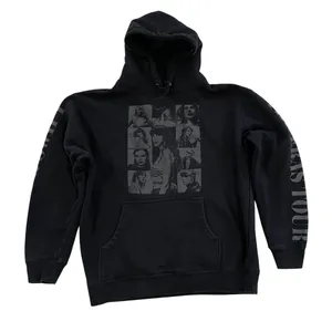 Taylor Swift Black Eras Tour Photo Grid Hoodie Size M thumbnail 1