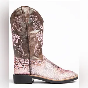 Shyanne Faux Leather Western‎ Boots - Square Toe size Size 5 thumbnail 7