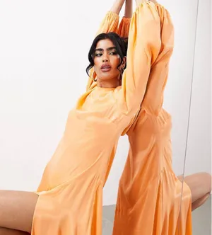 ASOS Orange Dress thumbnail 4