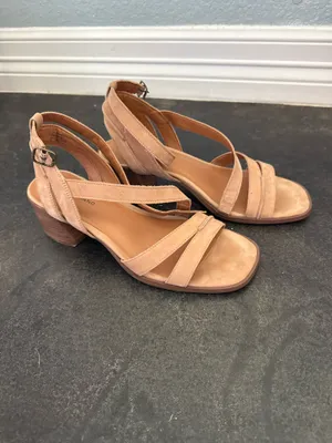 Lucky Brand Junnah Sandals Size 9.5 Dusty Sand Tan thumbnail 4