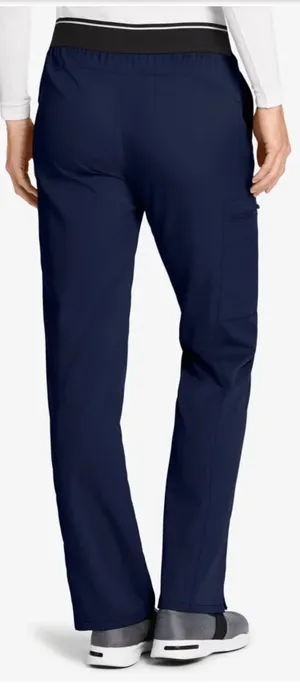 Grey's Anatomy by Barco Spandex Women's 3-Pocket Scrub Pants Medium Tall thumbnail 2