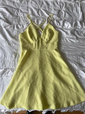 BCBGeneration Yellow Sun Dress thumbnail 2