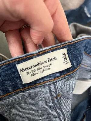 Abercrombie 90’s Slim Straight Jeans thumbnail 3
