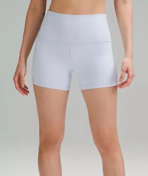 Lululemon Align 4" light blue workout shorts size 14 thumbnail 1