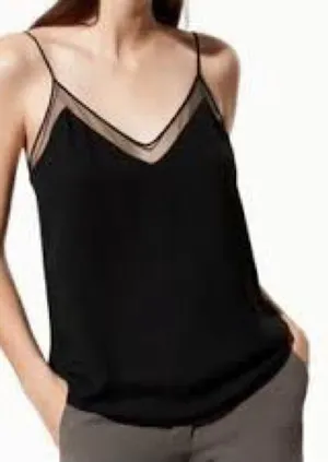 Babaton Galen camisole tank top black size Extra small NWT thumbnail 1