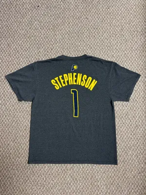 Indiana Pacers Lance Stephenson NBA Gray Casual Jersey T-Shirt thumbnail 2